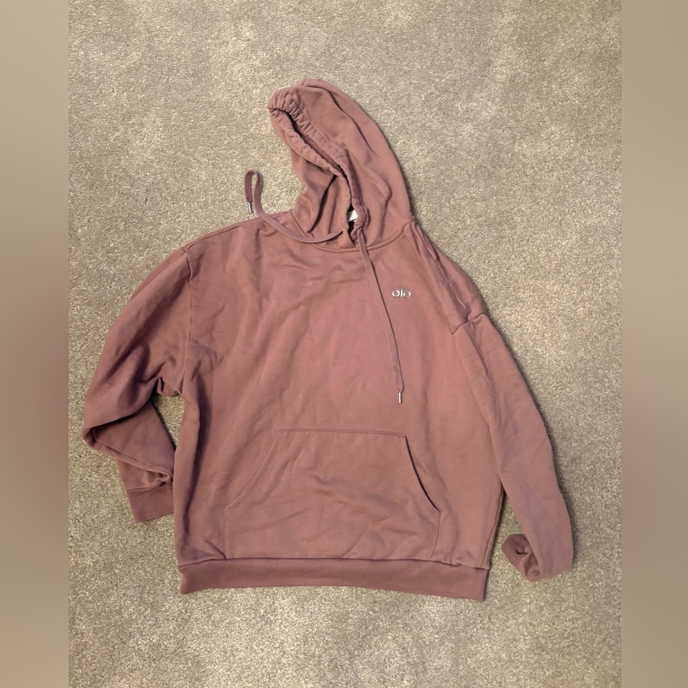 ALO Yoga Mauve Hoodie